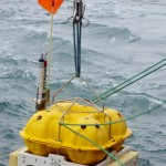 Seismometers are lowered to the ocean floor