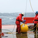 Retrieving moorings left on the ocean floor