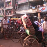 An all too common traffic standstill in Dhaka.