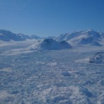 Southeastern outlet glacier